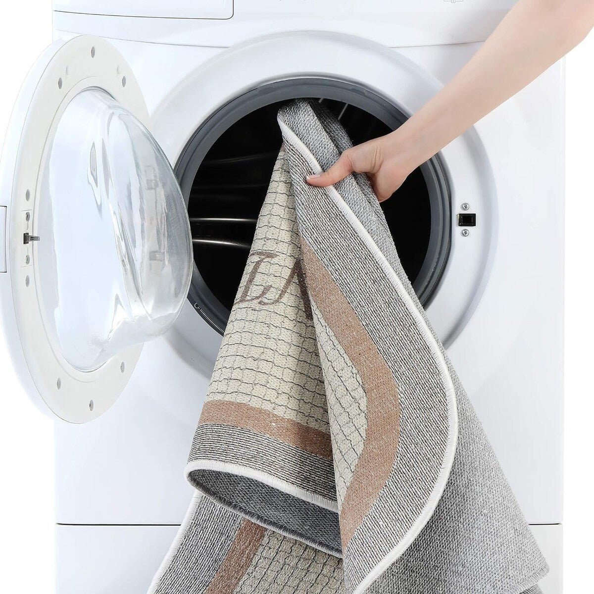 SussexHome Washable Ultra Thin Laundry Room Rug Runner - 20 x 59