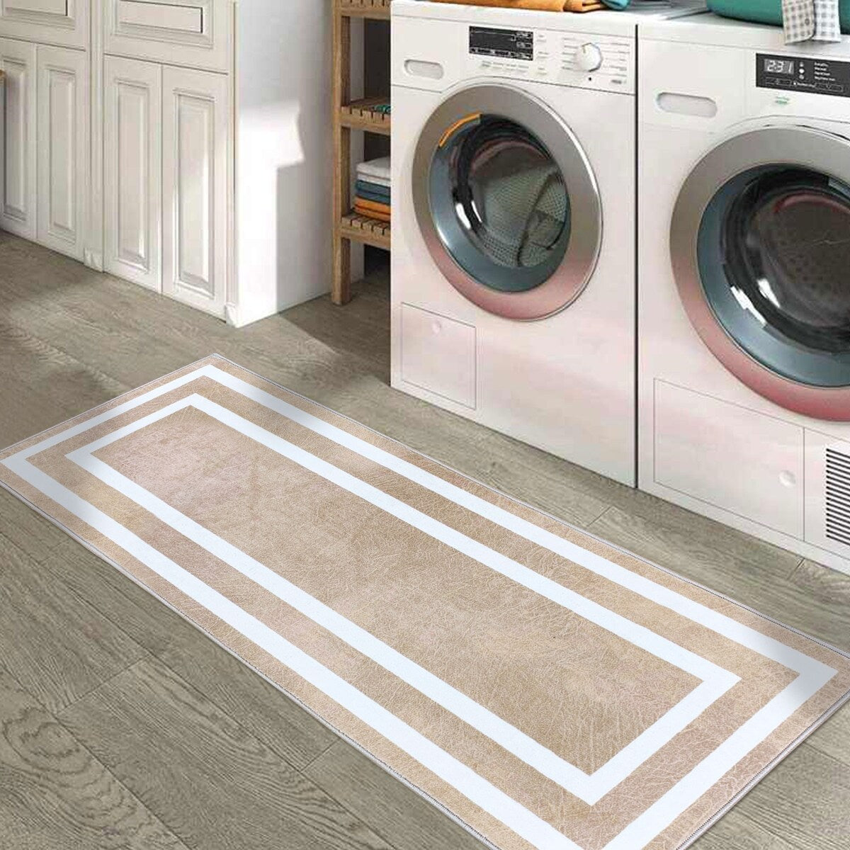 SussexHome Washable Ultra Thin Laundry Room Rug Runner - 20 x 59