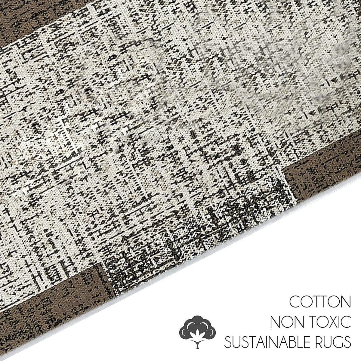 SussexHome Washable Ultra Thin Laundry Room Rug Runner - 20 x 59