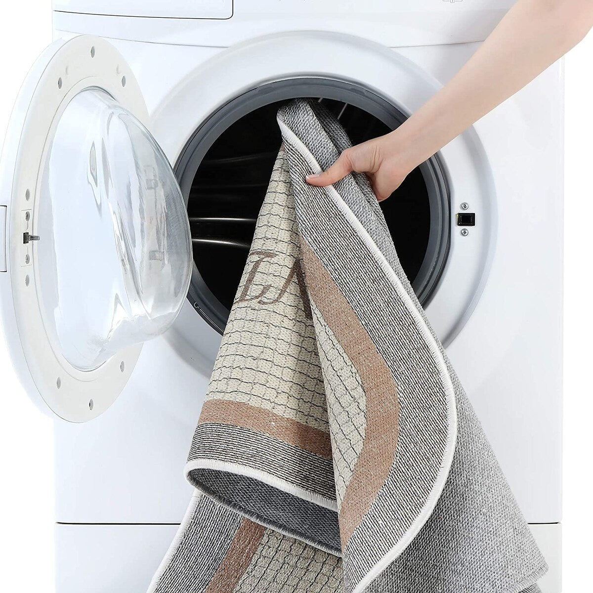SussexHome Washable Ultra Thin Laundry Room Rug Runner - 20 x 59
