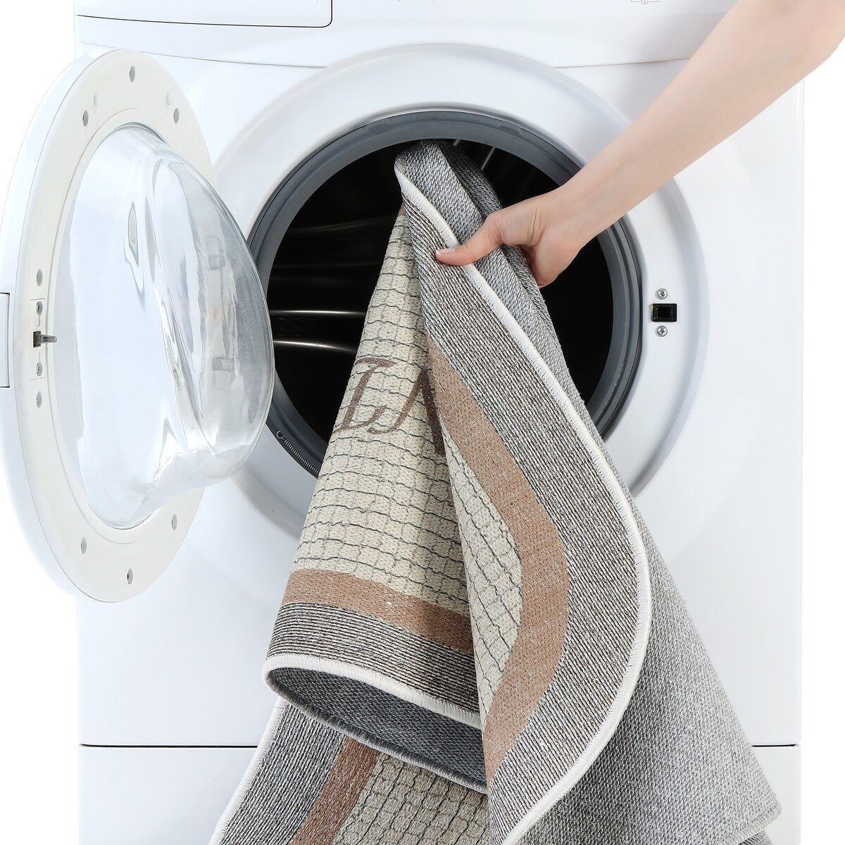 SussexHome Washable Ultra Thin Laundry Room Rug Runner - 20 x 59