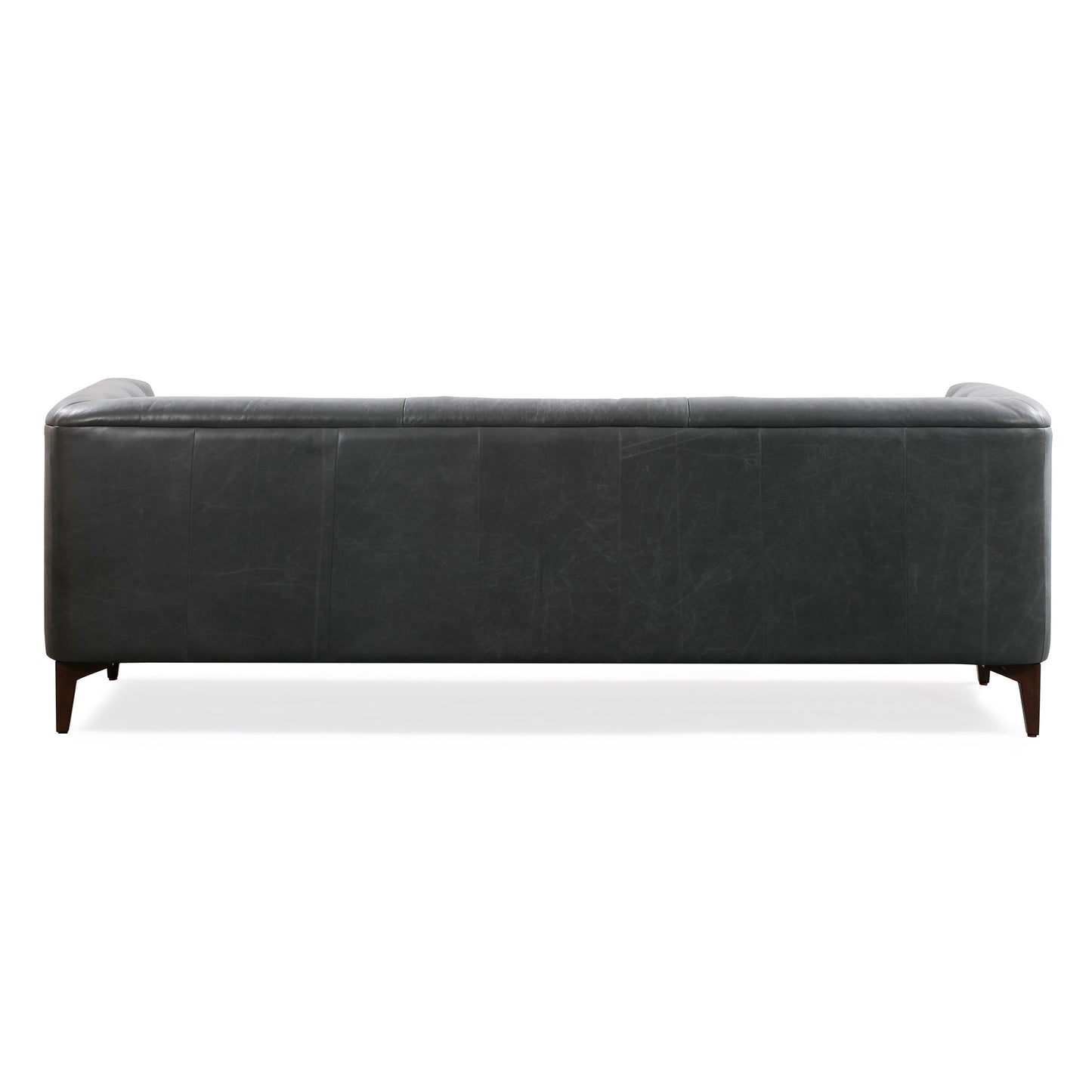 Canapé Poly & Bark Essex 89 - Cuir italien véritable pleine fleur