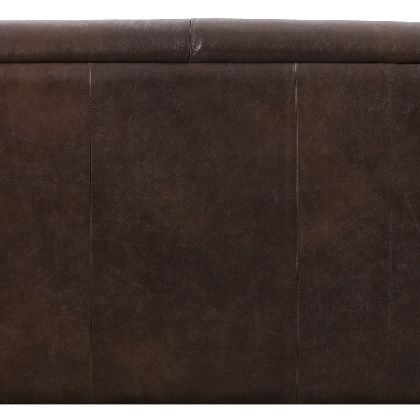 Canapé Poly & Bark Essex 89 - Cuir italien véritable pleine fleur