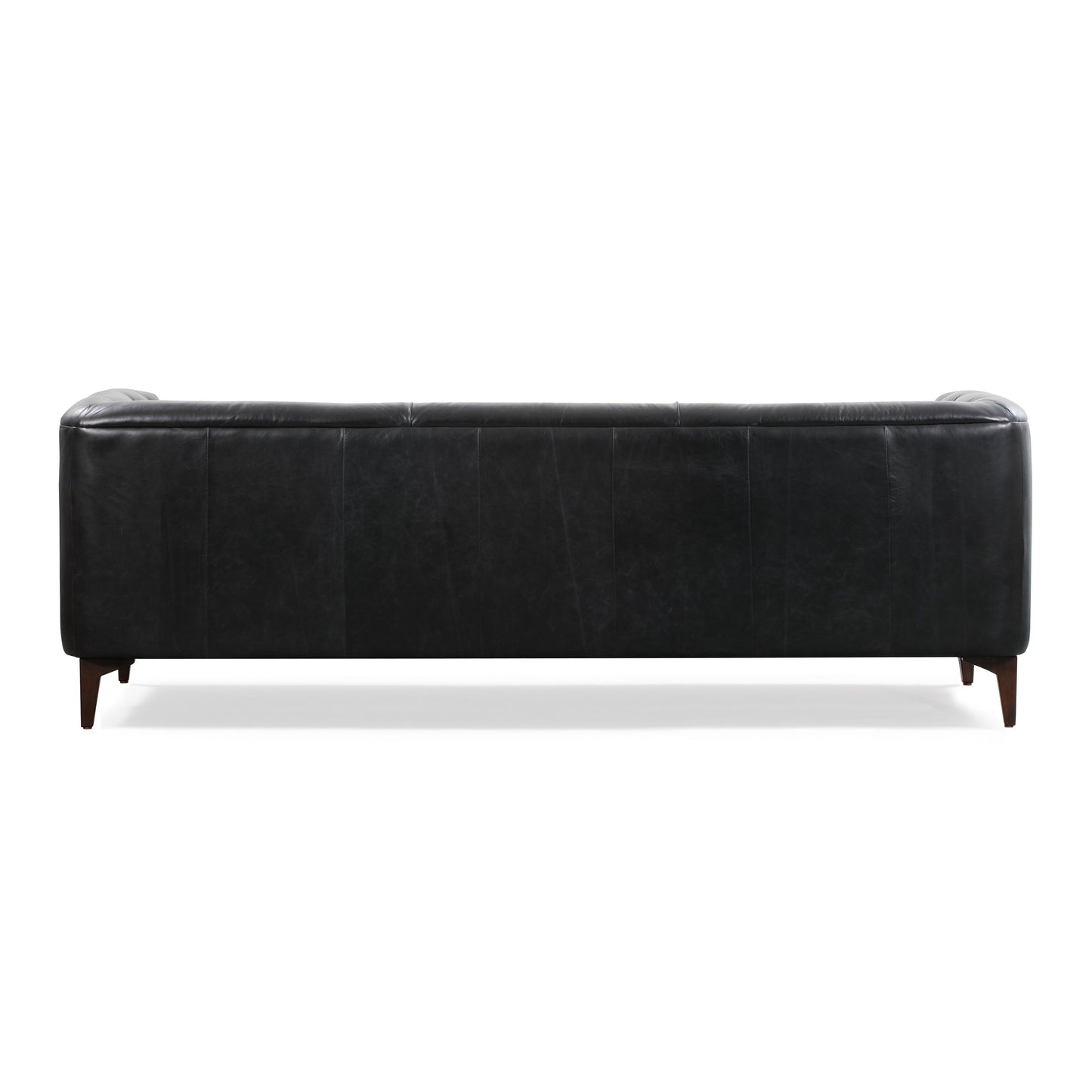 Canapé Poly & Bark Essex 89 - Cuir italien véritable pleine fleur