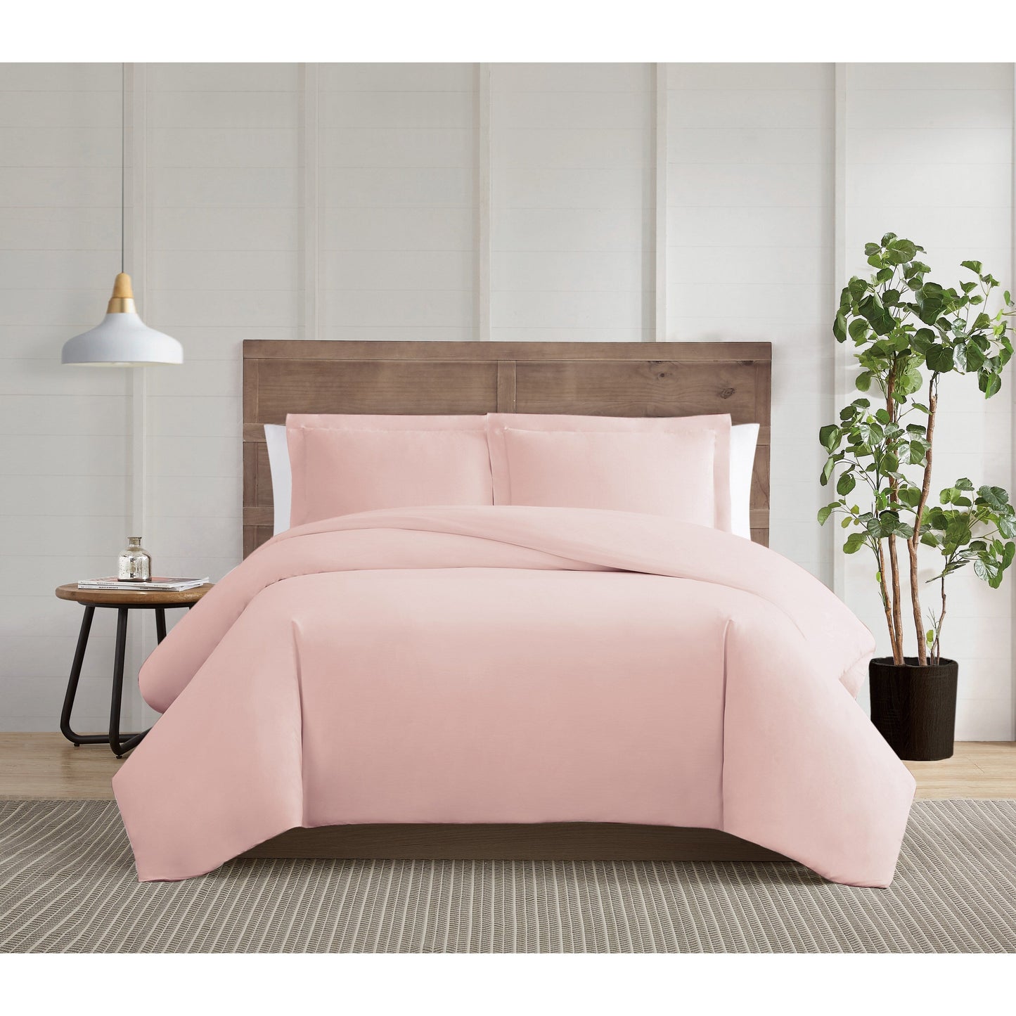 Truly Calm Silver Cool Antimicrobial 3 Piece Duvet Cover Set