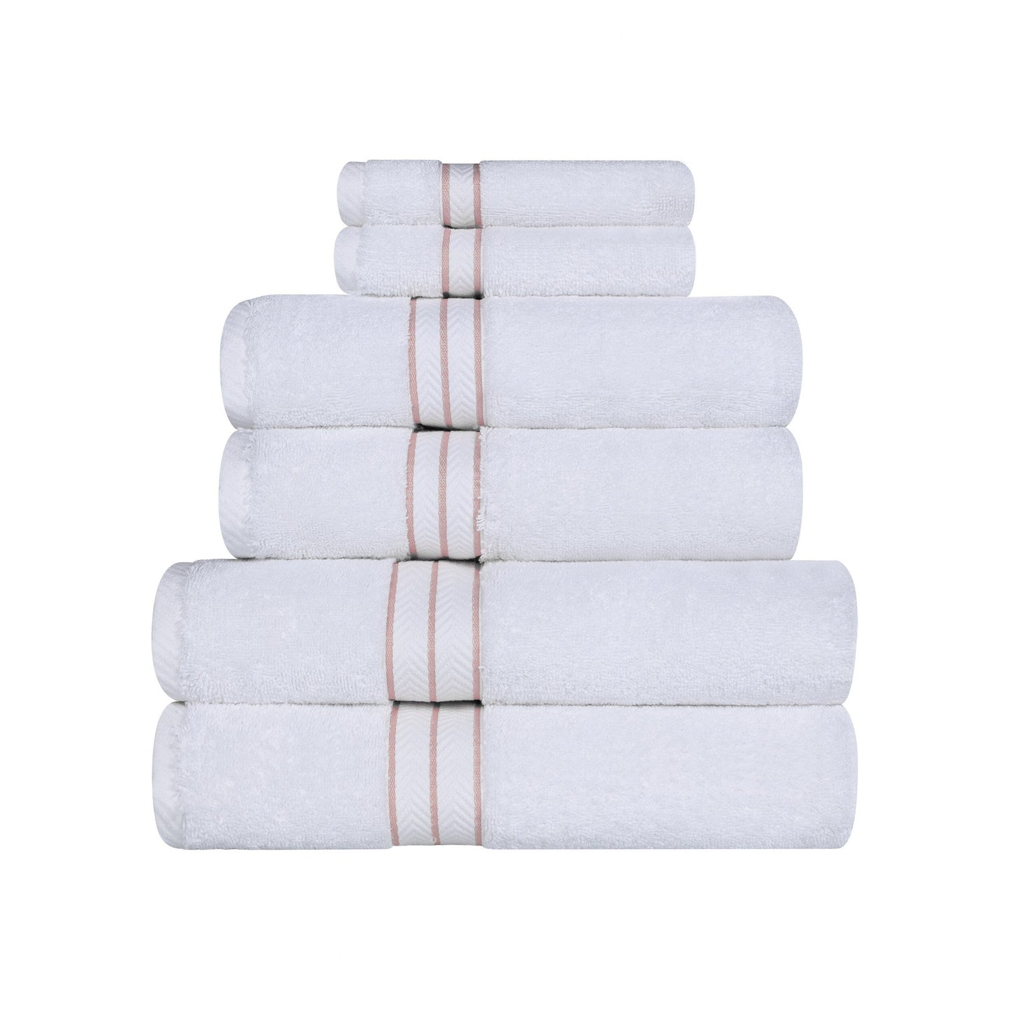 Turkish Cotton 6 Piece Absorbent Heavyweight Towel Set by Superior