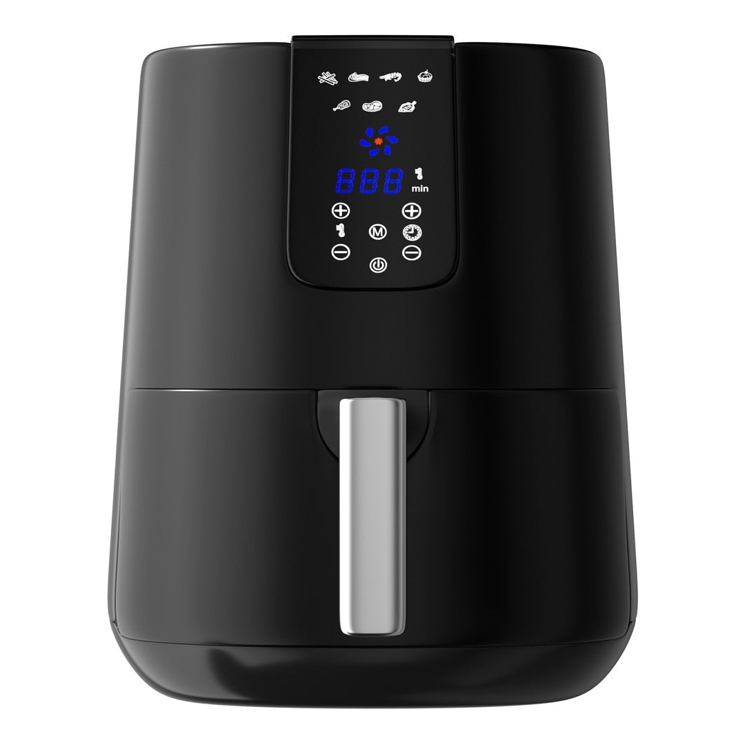Uber Appliance Air fryer XL Deluxe - 5Qt Digital Display - Ceramic Non stick Non Toxic - 5 Quart