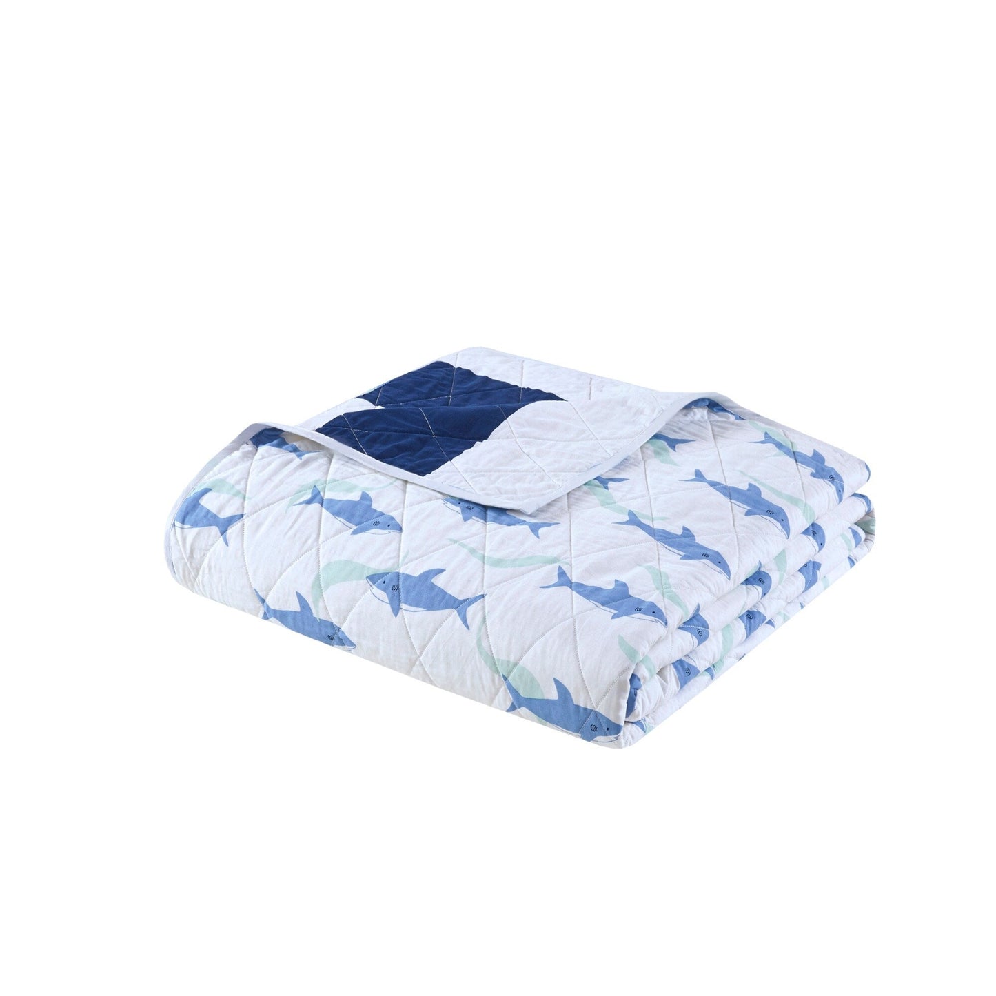 Urban Habitat Kids Dakota Cotton Cabana Stripe Reversible Quilt Set
