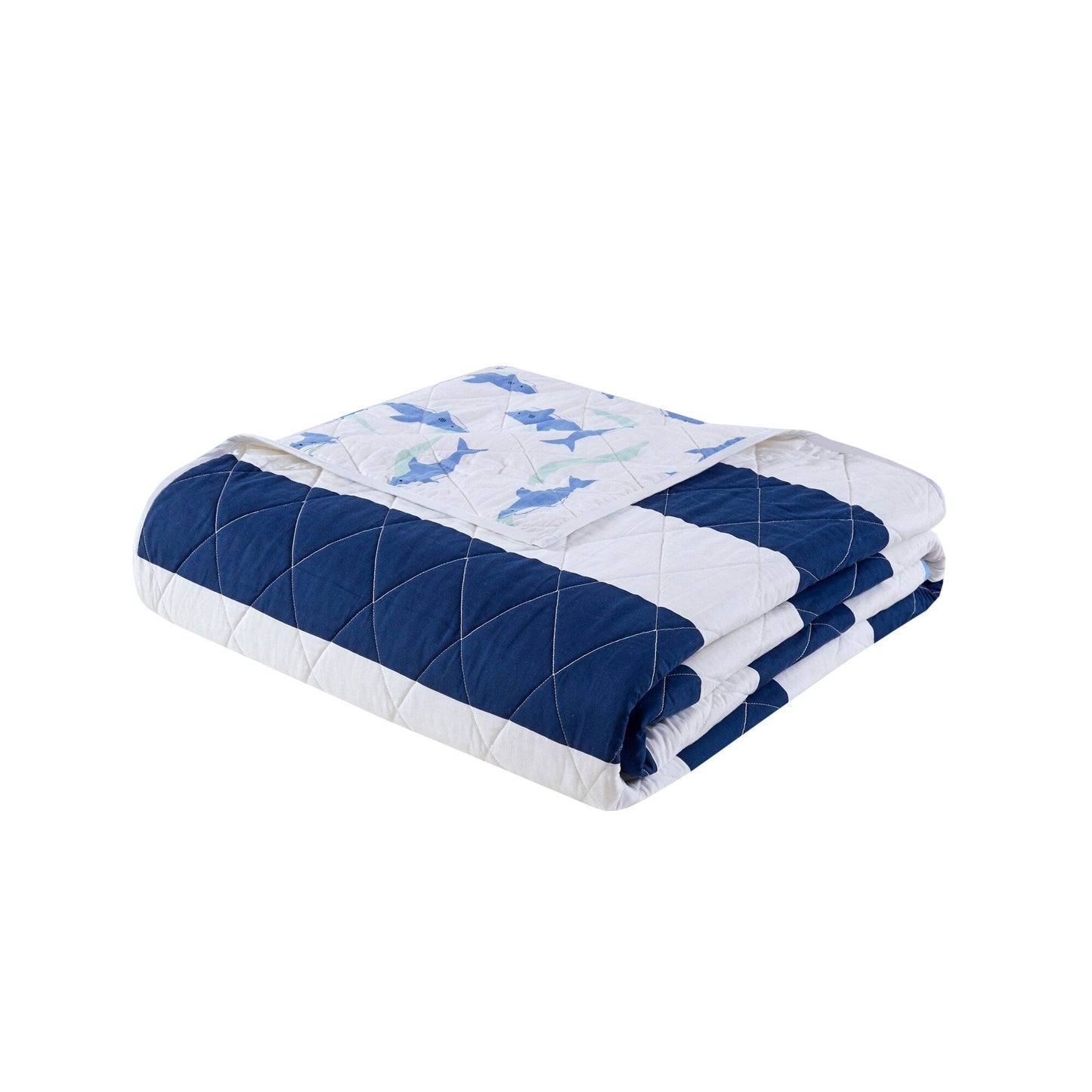Urban Habitat Kids Dakota Cotton Cabana Stripe Reversible Quilt Set
