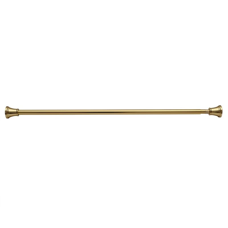 Utopia Alley Adjustable 72-Inch Shower Curtain Tension Rod - Rust-Proof Aluminum with Rubber End Cap, No Drill Installation