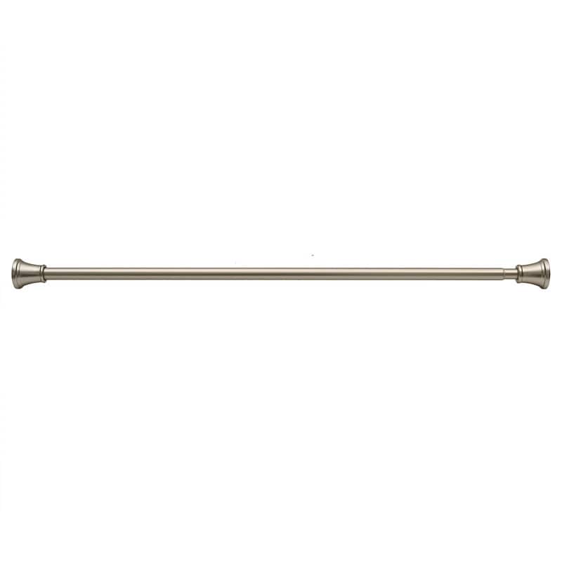 Utopia Alley Adjustable 72-Inch Shower Curtain Tension Rod - Rust-Proof Aluminum with Rubber End Cap, No Drill Installation