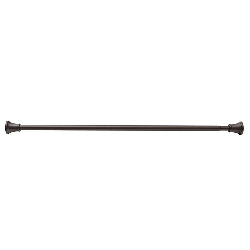 Utopia Alley Adjustable 72-Inch Shower Curtain Tension Rod - Rust-Proof Aluminum with Rubber End Cap, No Drill Installation