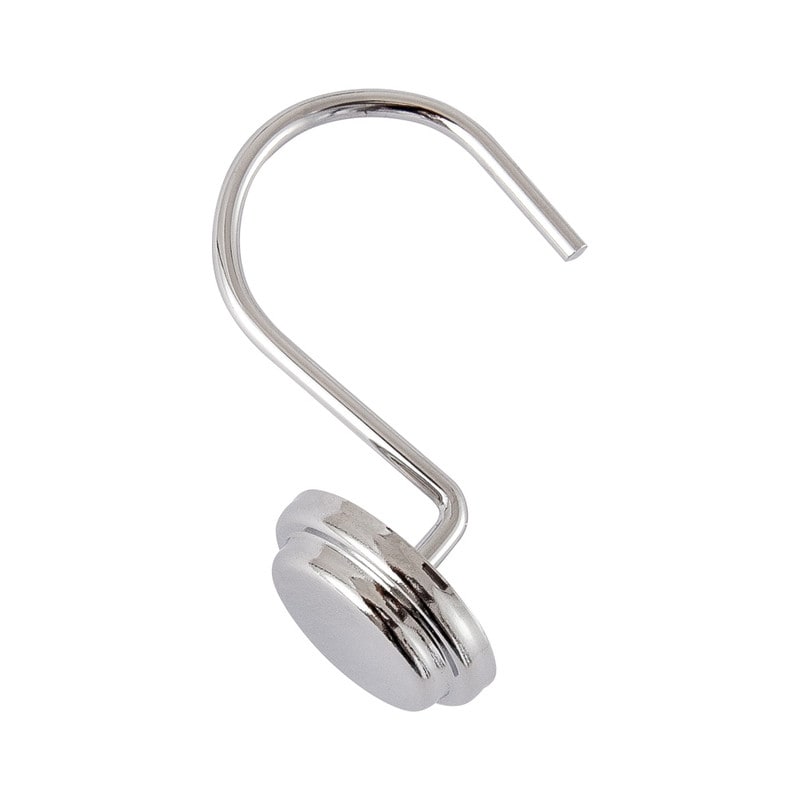 Utopia Alley Rust Resistant Metal Shower Curtain Rings for Bathroom, Set of 12