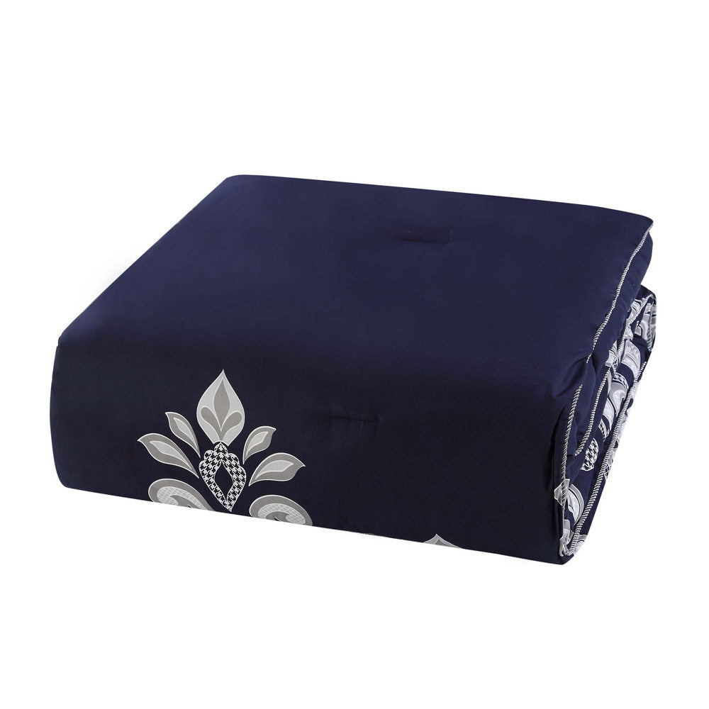 Style 212 Dolce Navy 10-Piece Comforter Set