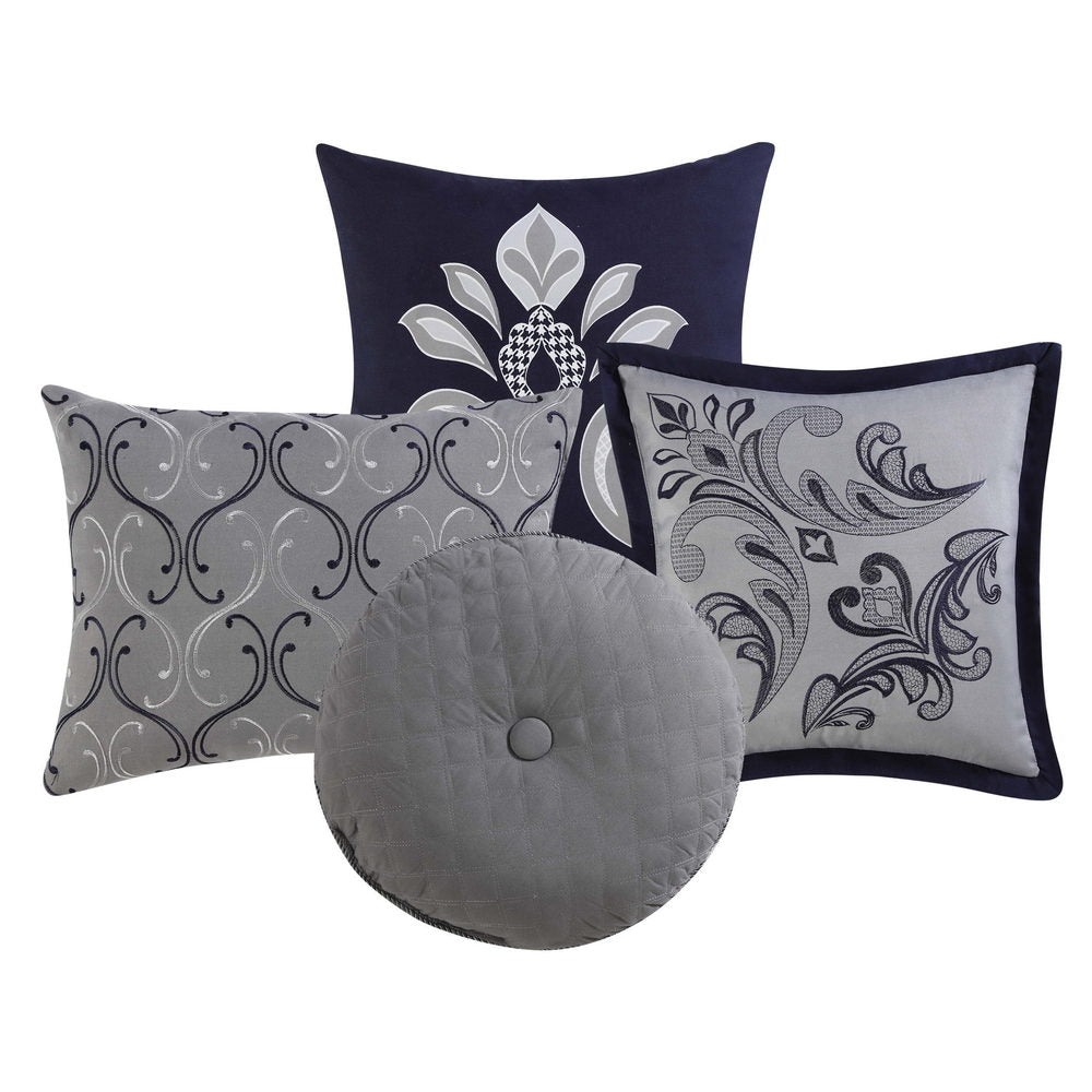 Style 212 Dolce Navy 10-Piece Comforter Set