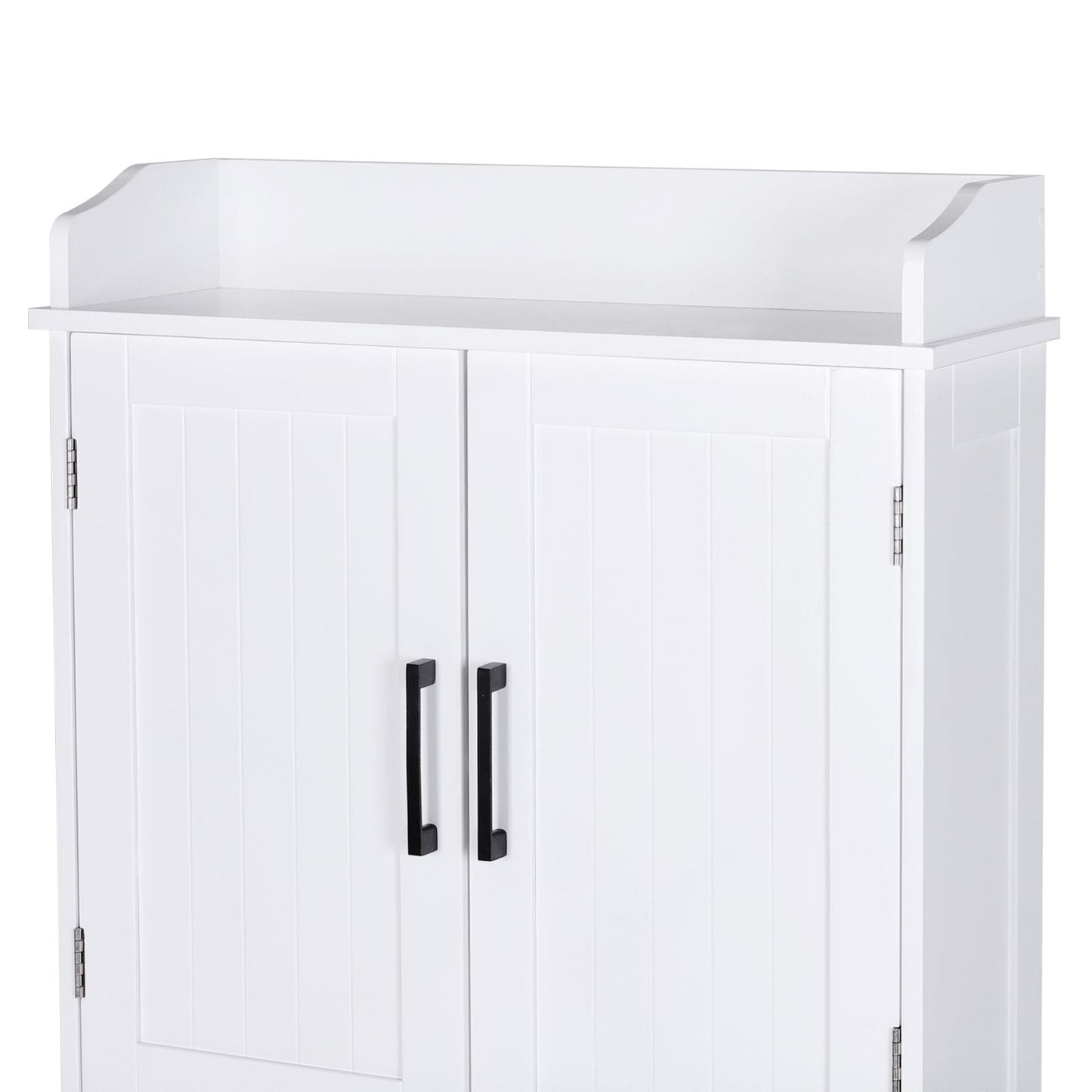VEIKOUS Bathroom Over The Toilet Storage Cabinet Organizer With Doors and Shelves