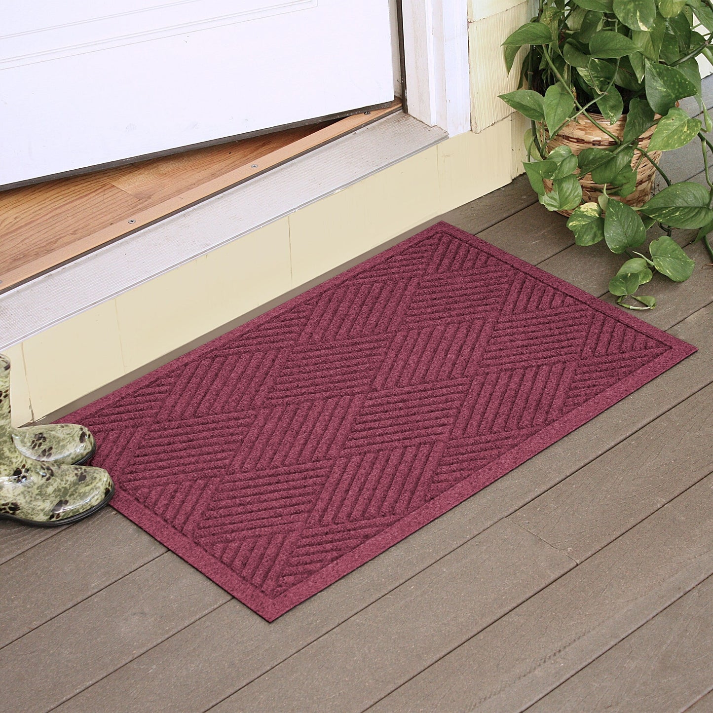 WaterHog Diamonds Indoor Outdoor Door Mat