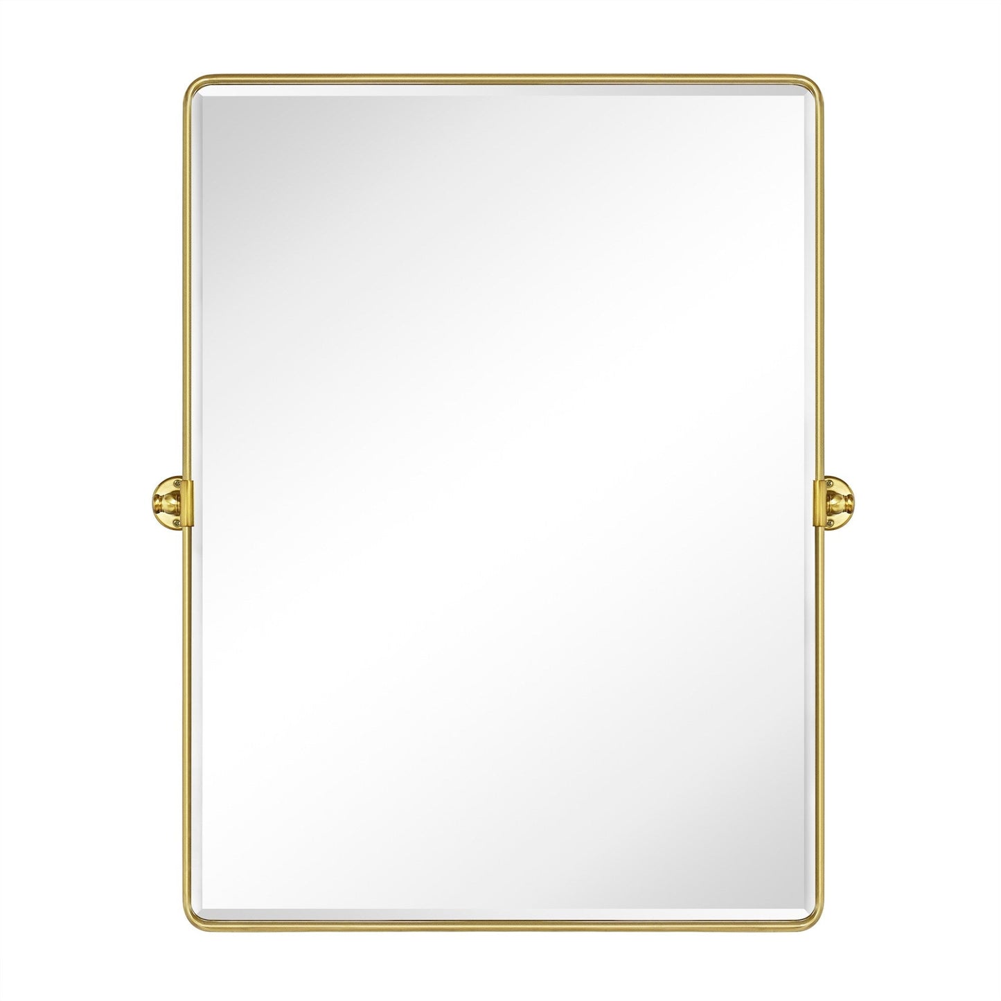 TEHOME Woodvale Rectangle Vertical Metal Wall Mirrors