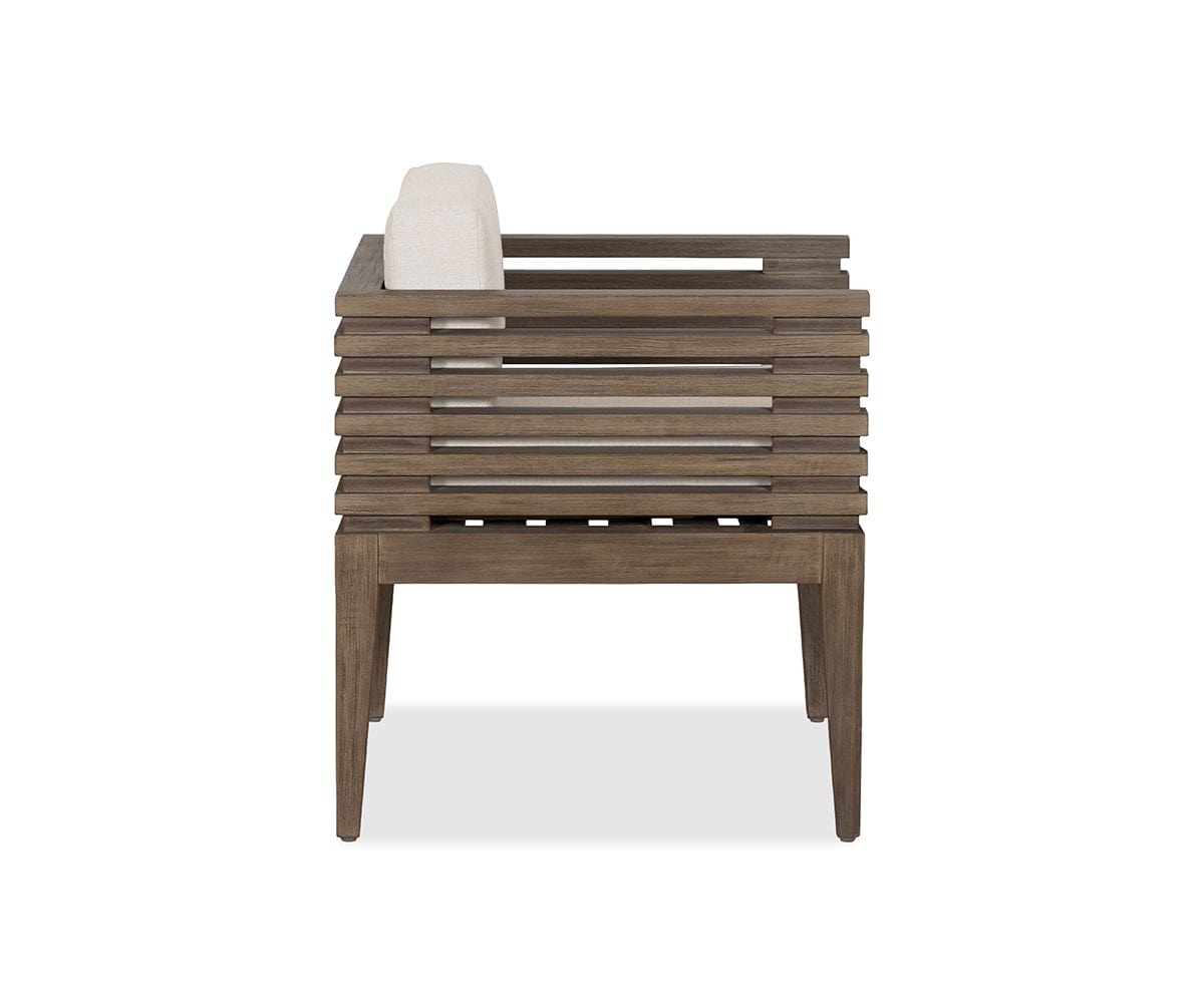 Chaise de salle à manger d'extérieur Farren