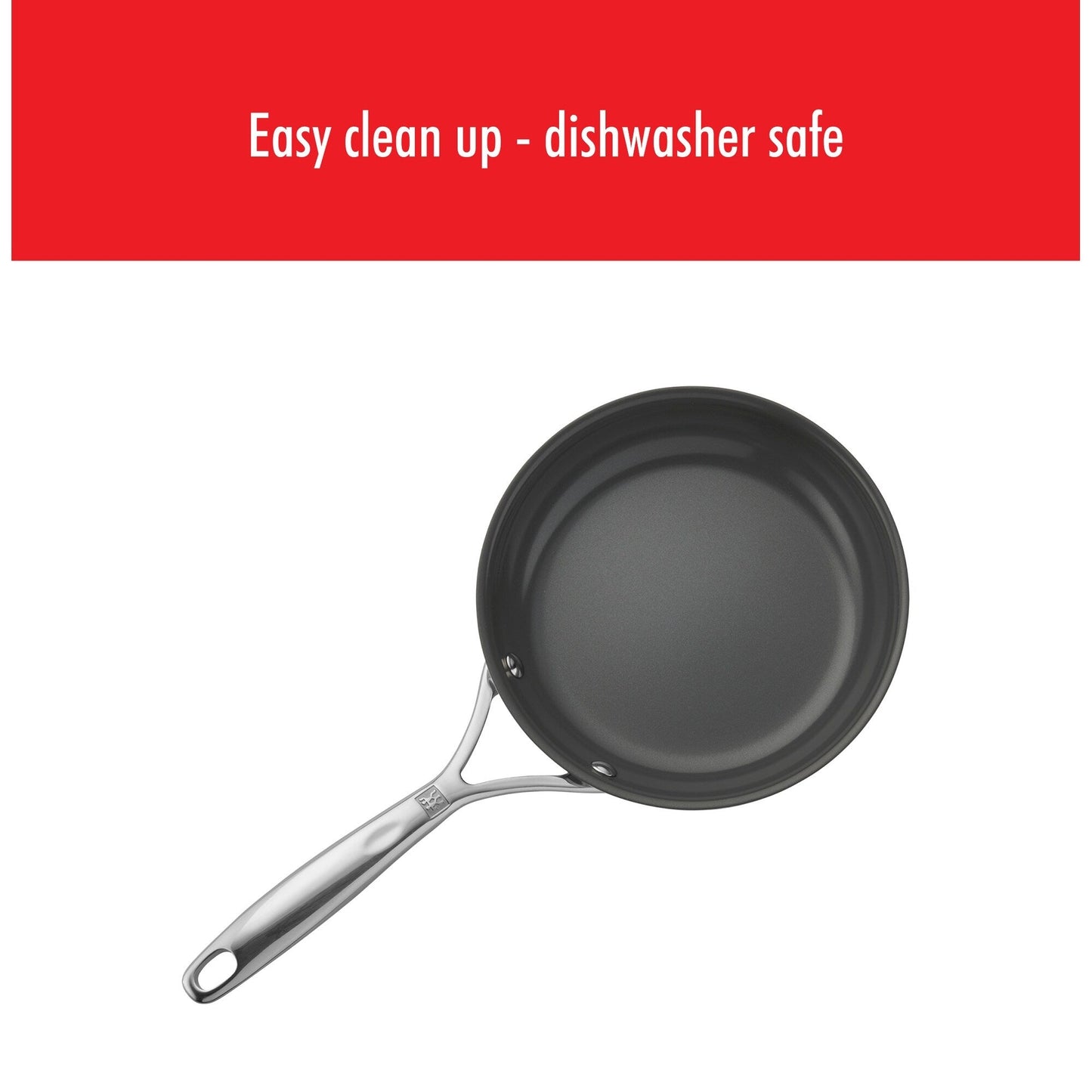 ZWILLING Energy Plus 2-pc Stainless Steel Ceramic Nonstick 10-in & 12-in Fry Pan Set