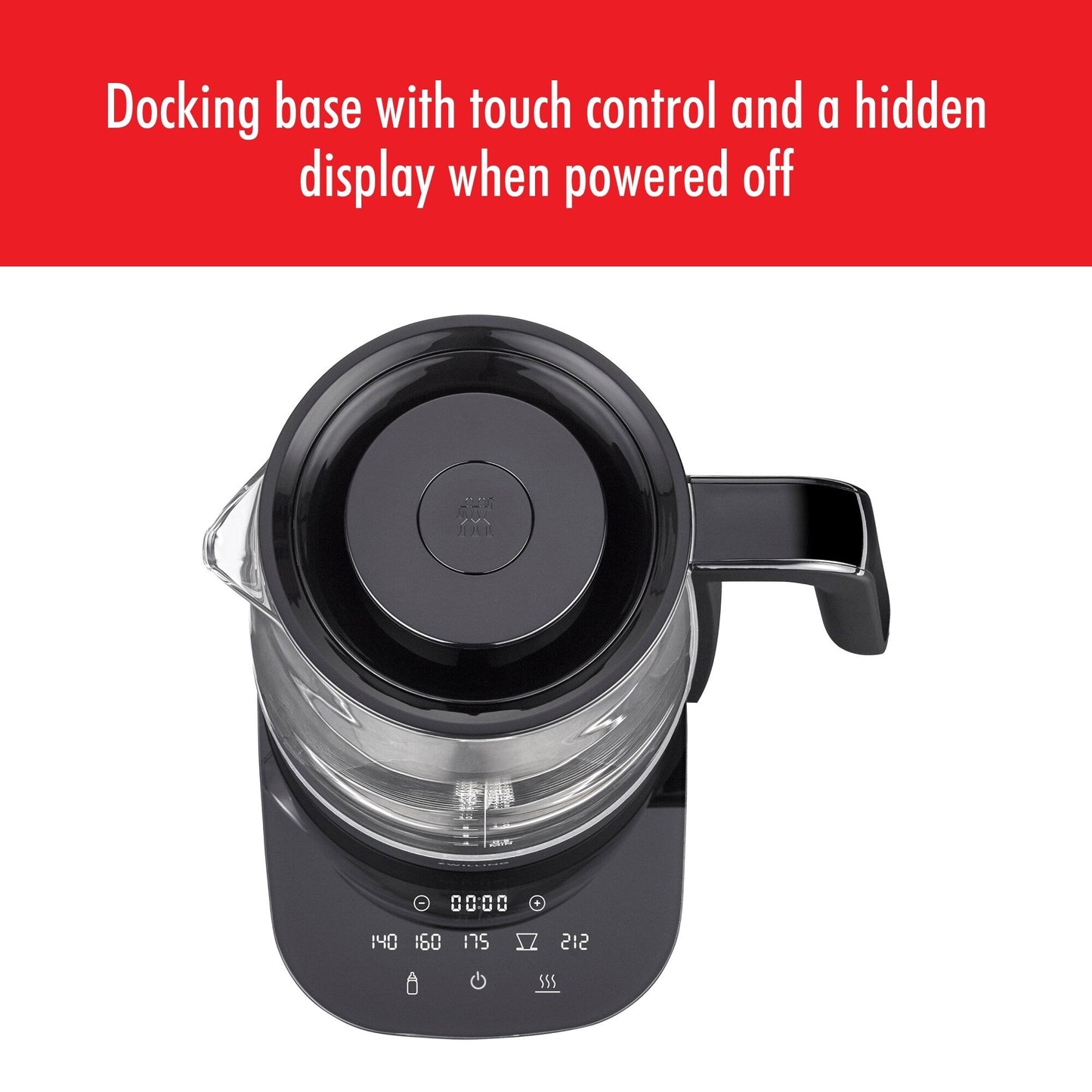 ZWILLING Enfinigy Glass Electric Kettle - 1.7-l