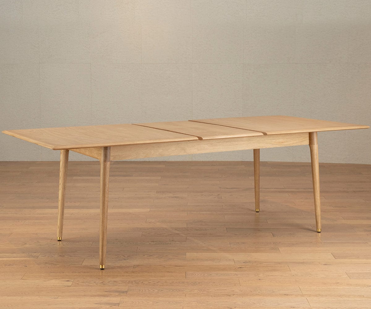 Table à manger extensible Hendrick II - Chêne blanc