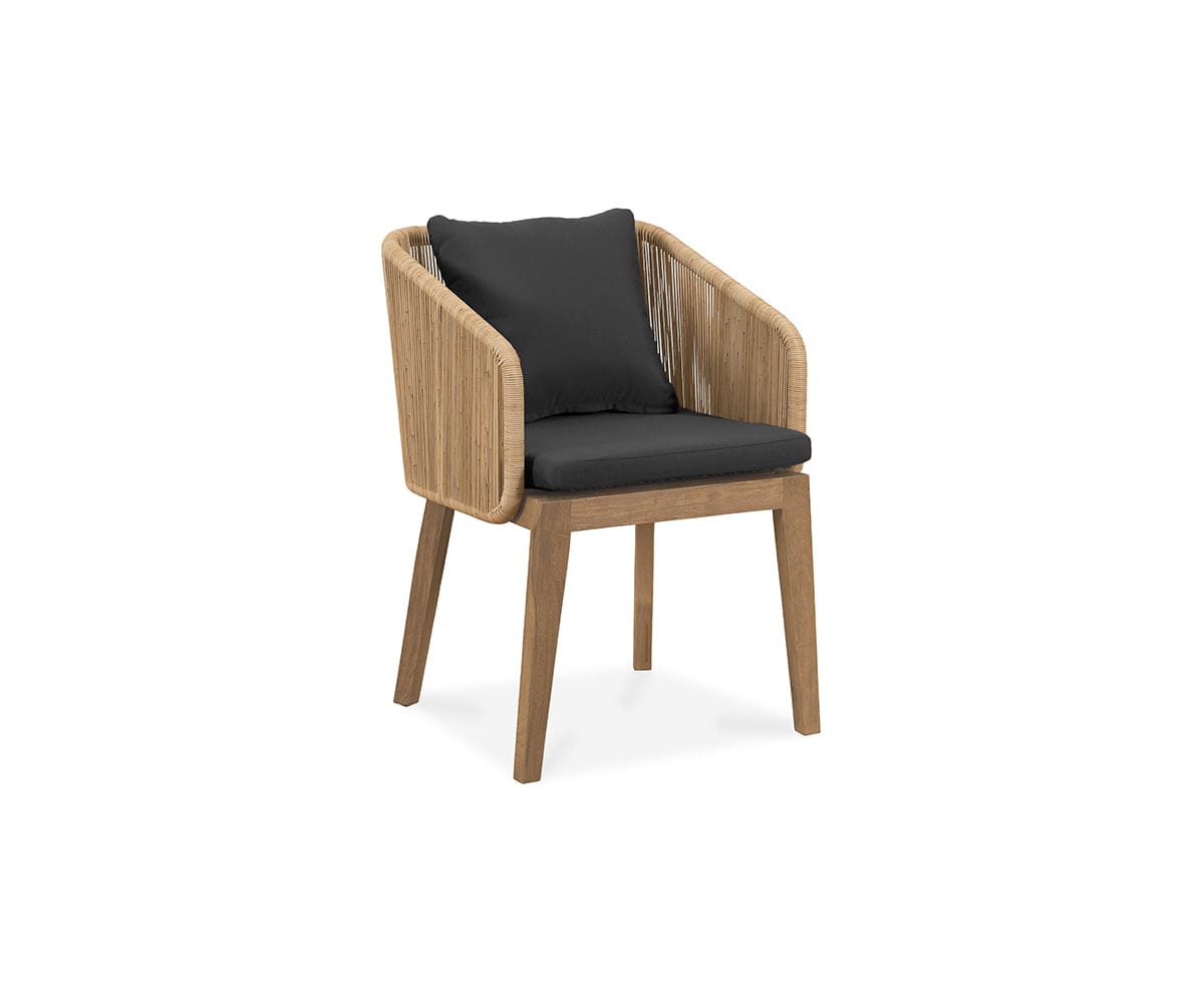 Chaise de salle à manger d'extérieur Cellini