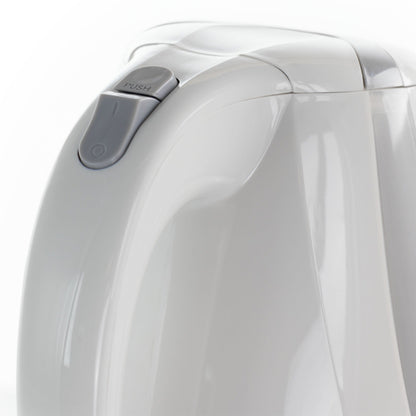 1.7L Rapid Boil Cordless Serving Electric Tea Kettle in White