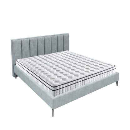 Assembled in USA - 12 Diamond Hybrid Mattress Pocket Coil and Cool Gel Memory Foam