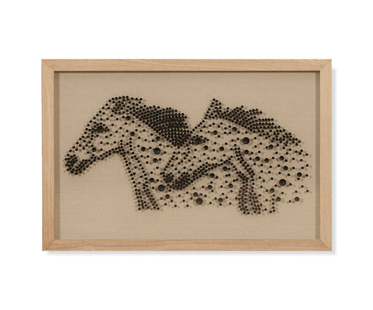 Art mural de chevaux sauvages
