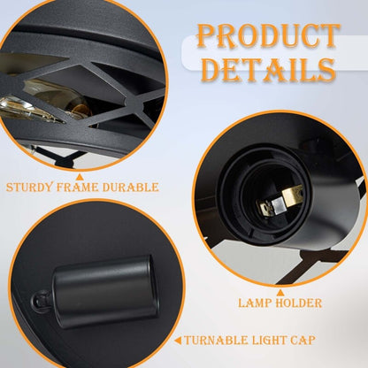 2 Light Farmhouse Flush Mount Ceiling Light-2 Pack