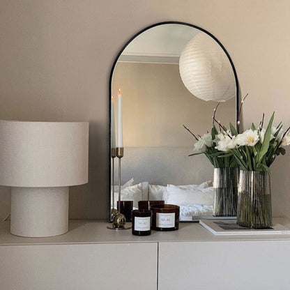 Bathroom Arch Aluminum Wall Mirror Vanity Mirrors