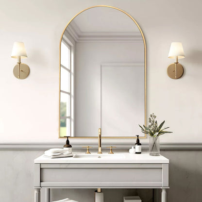 Bathroom Arch Aluminum Wall Mirror Vanity Mirrors
