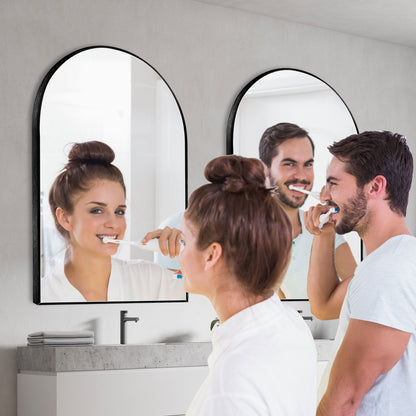 Bathroom Arch Aluminum Wall Mirror Vanity Mirrors