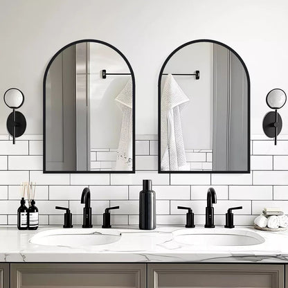Bathroom Arch Aluminum Wall Mirror Vanity Mirrors