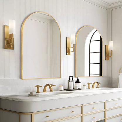 Bathroom Arch Aluminum Wall Mirror Vanity Mirrors
