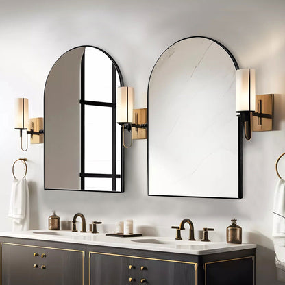 Bathroom Arch Aluminum Wall Mirror Vanity Mirrors