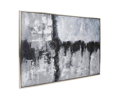 Art mural paysage abstrait