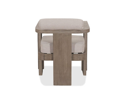 Chaise de salle à manger d'extérieur Vinna