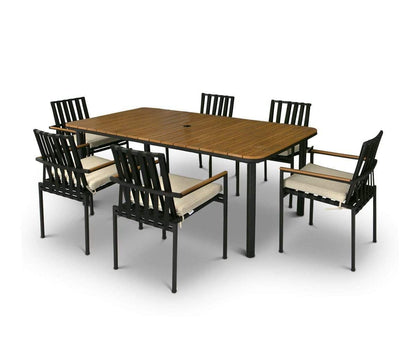 Table à manger d'extérieur Da Costa