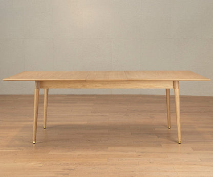 Table à manger extensible Hendrick II - Chêne blanc
