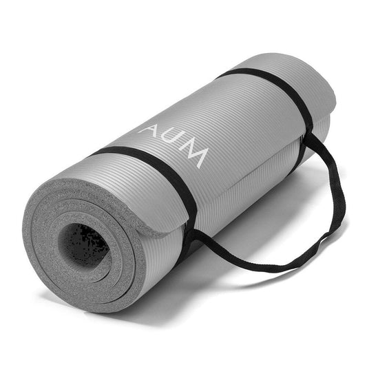 AUM High Density HD Foam Tech Yoga Exercise Mat - 72 x 24 x 1/2