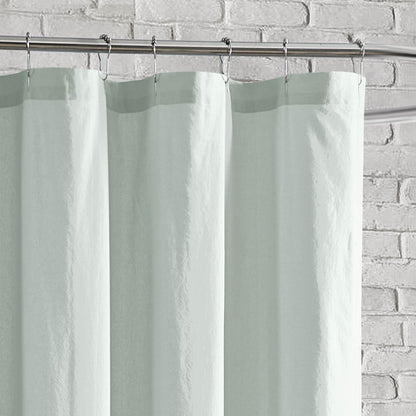 Adalee Rose Chenille Tufted Floral Shower Curtain