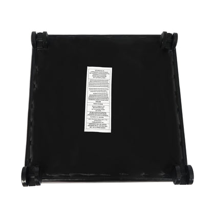 Adeco Bonded Leather Square Tufted Cubic Cube Storage Ottomans