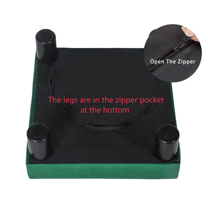 Adeco Small Ottoman Upholstered Footrest Pet Steps Dog Stairs Stool