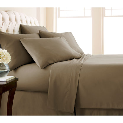 Adjustable Mattress Split King Ultra-Soft 7-piece Bed Sheet Set