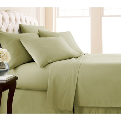 Adjustable Mattress Split King Ultra-Soft 7-piece Bed Sheet Set