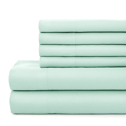 Adjustable Mattress Split King Ultra-Soft 7-piece Bed Sheet Set