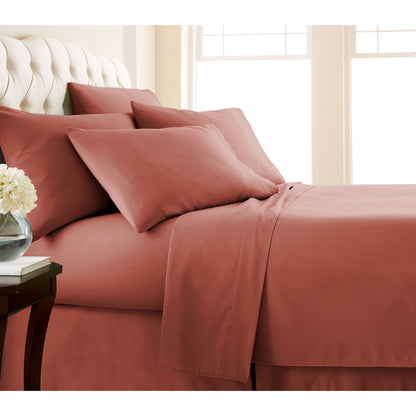 Adjustable Mattress Split King Ultra-Soft 7-piece Bed Sheet Set