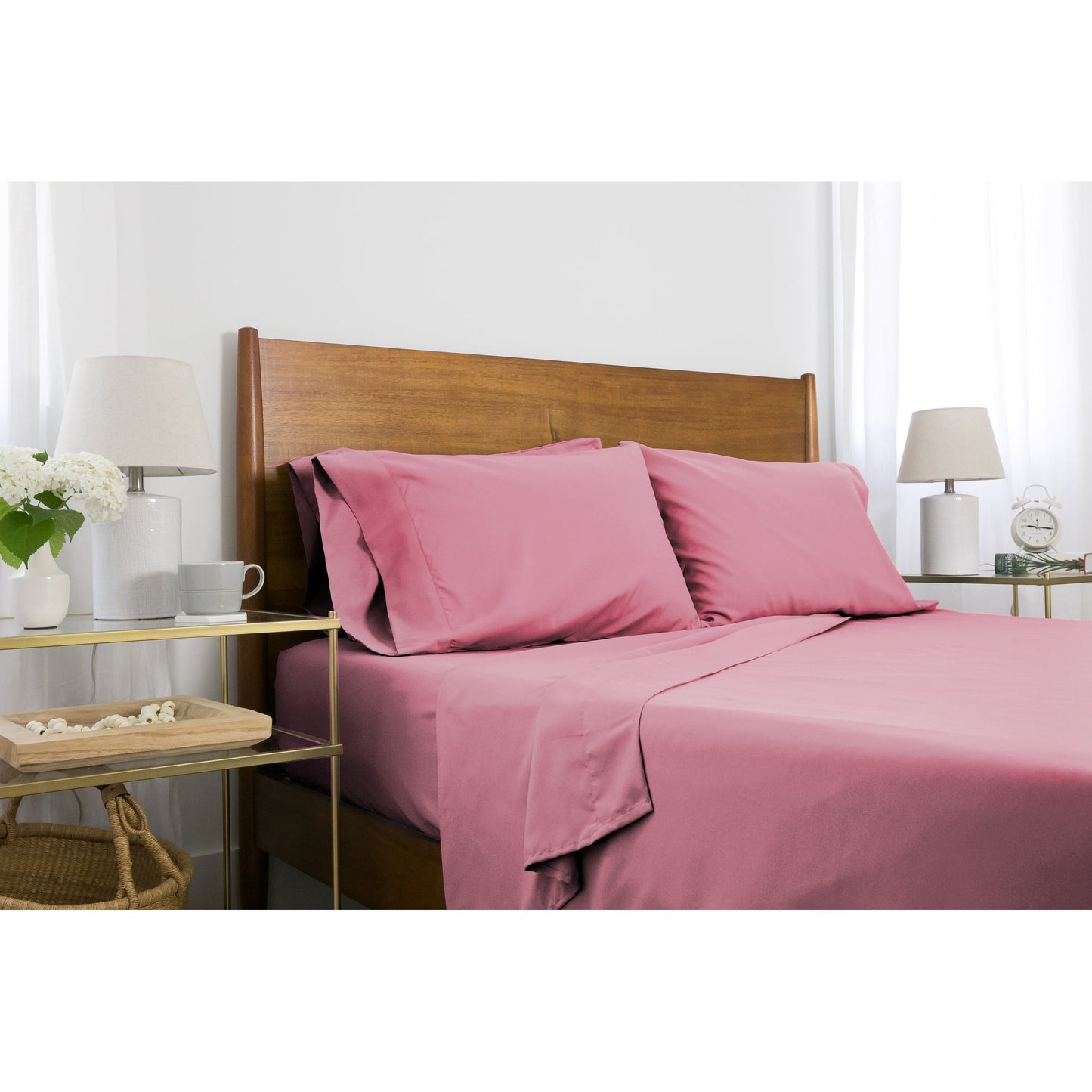 Adjustable Mattress Split King Ultra-Soft 7-piece Bed Sheet Set